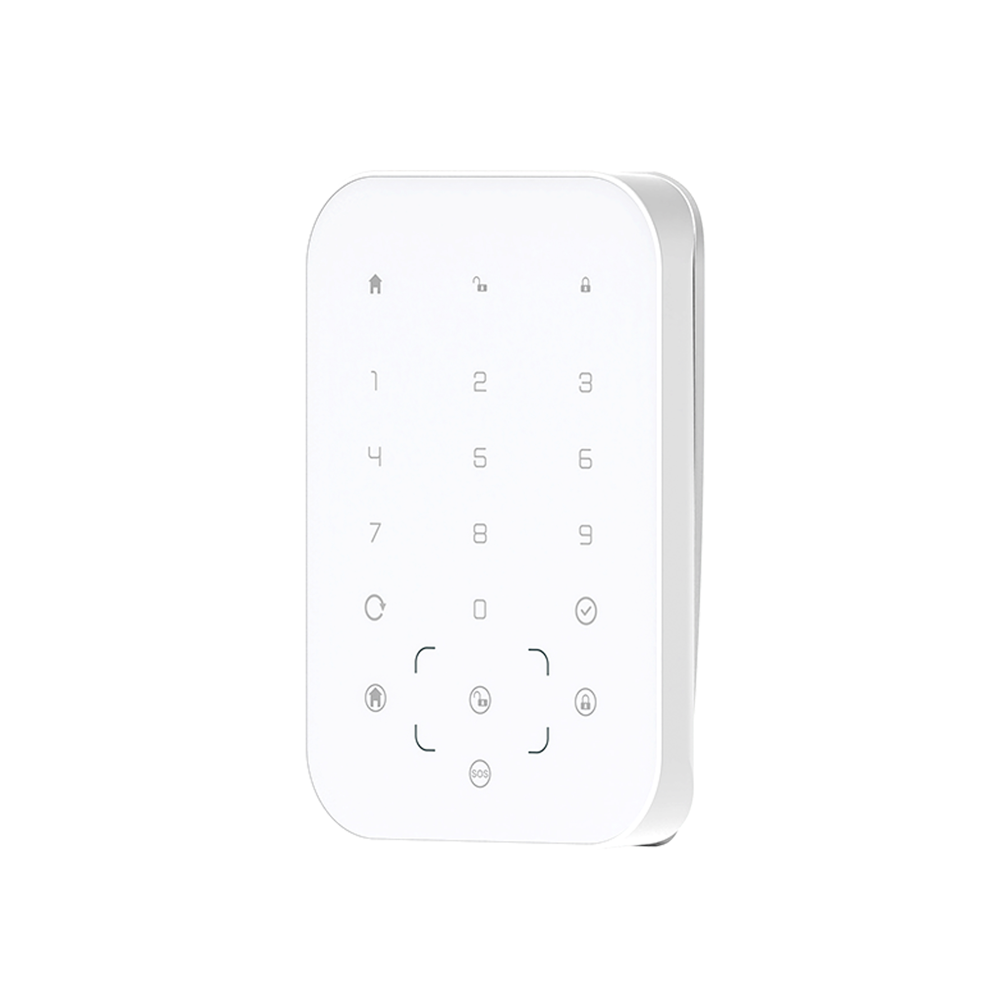 iGET SECURITY MP13 - bezdrôtová klávesnica s RFID čítačkou pre alarm M6-4G, napájanie 4x AA v balení 