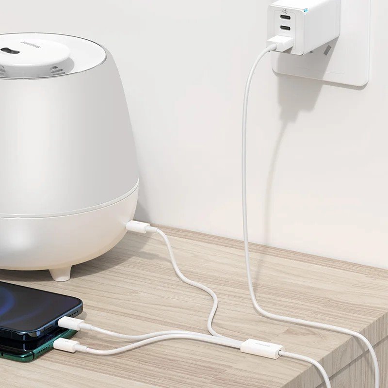 Baseus Superior Series Fast Charging Dátový Kábel USB-A - USB-C/ microUSB/ Lightning 3.5A 1m Stellar W 
