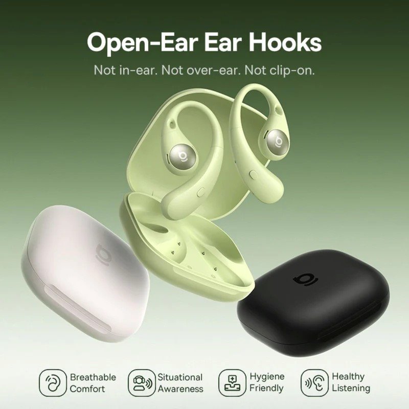 Baseus Bass BF1 Pro Eli Sport 2 Bezdrôtové Slúchadlá Natural Green 