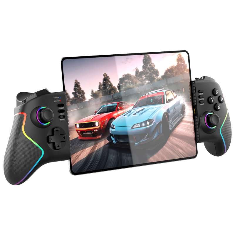 iPega 9122 Wireless Stretching RGB Gamepad pre Android/ iOS/ PS3/ PS4/ PC Black 