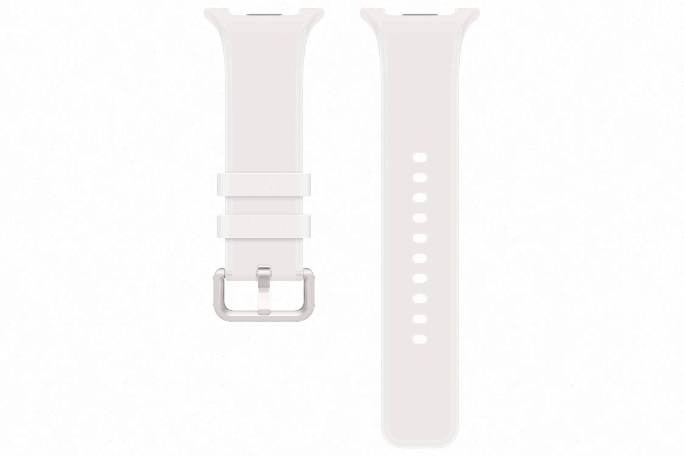 Samsung Ľahký silikónový remienok (veľkosť S/ M) Watch9 Cream 