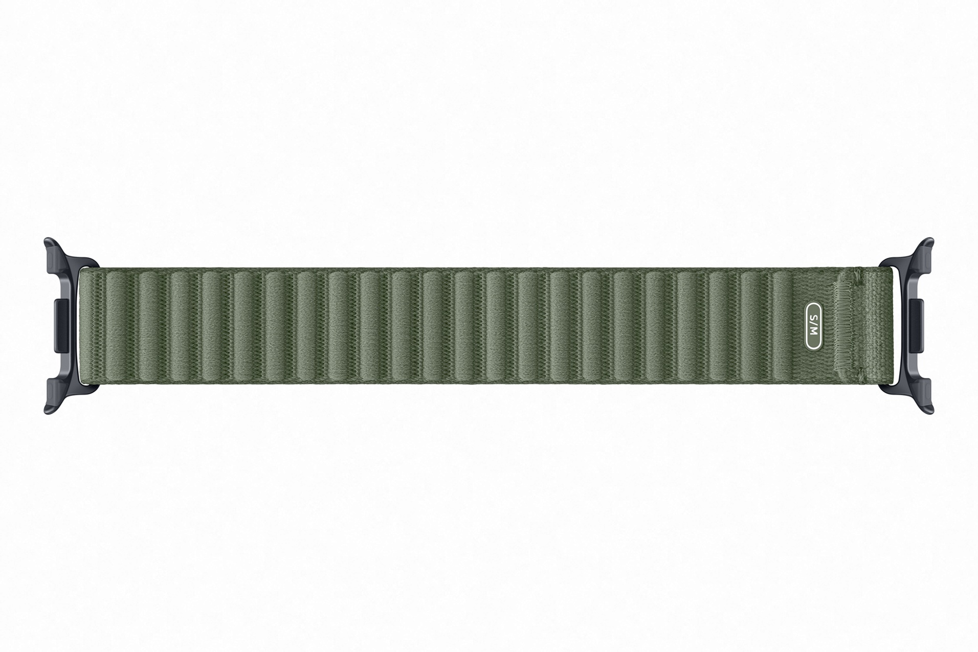 Samsung Látkový remienok (veľkosť S/ M) Watch9 Olive 