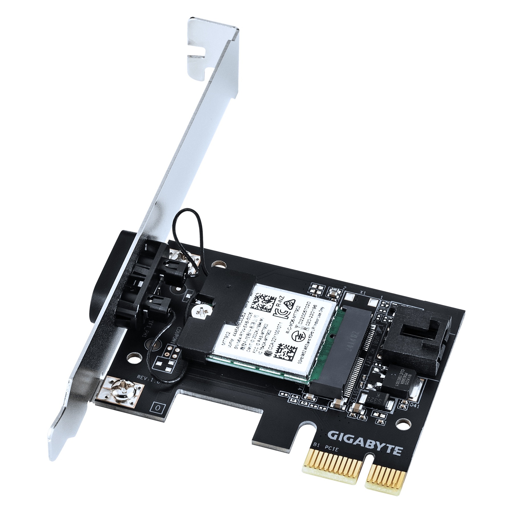GIGABYTE PCI-E Wifi+BT 1200MBps 802.11a/ x Wi-Fi 6E 