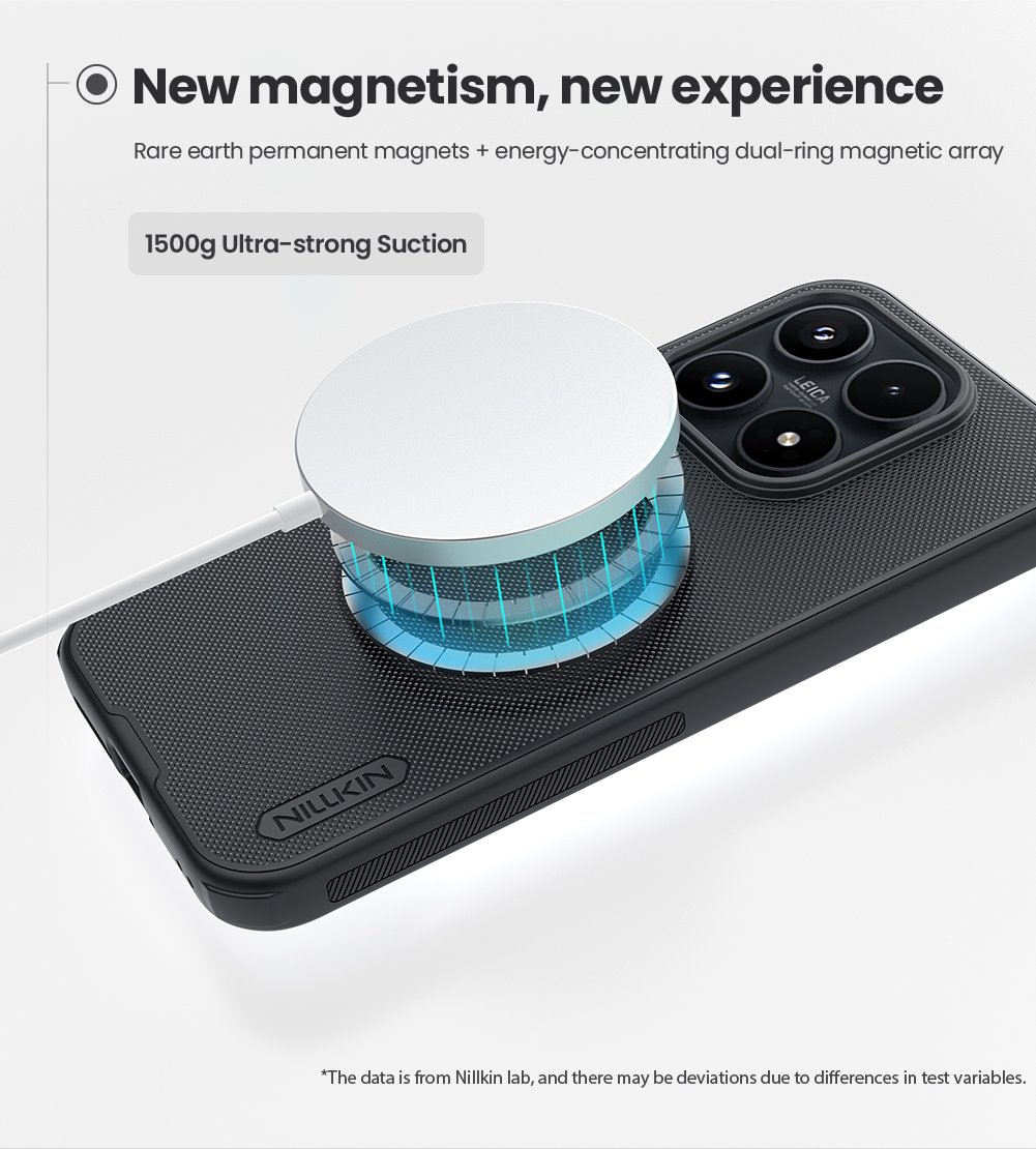 Nillkin Super Frosted PRO Magnetic Zadný Kryt pre Xiaomi 17 Black 