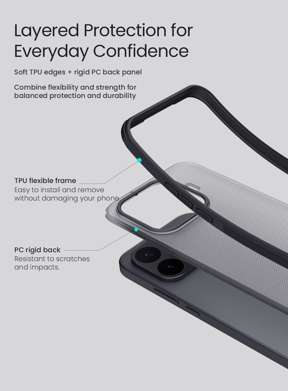 Nillkin Super Frosted PRO Zadný Kryt pre Xiaomi 17T Black 