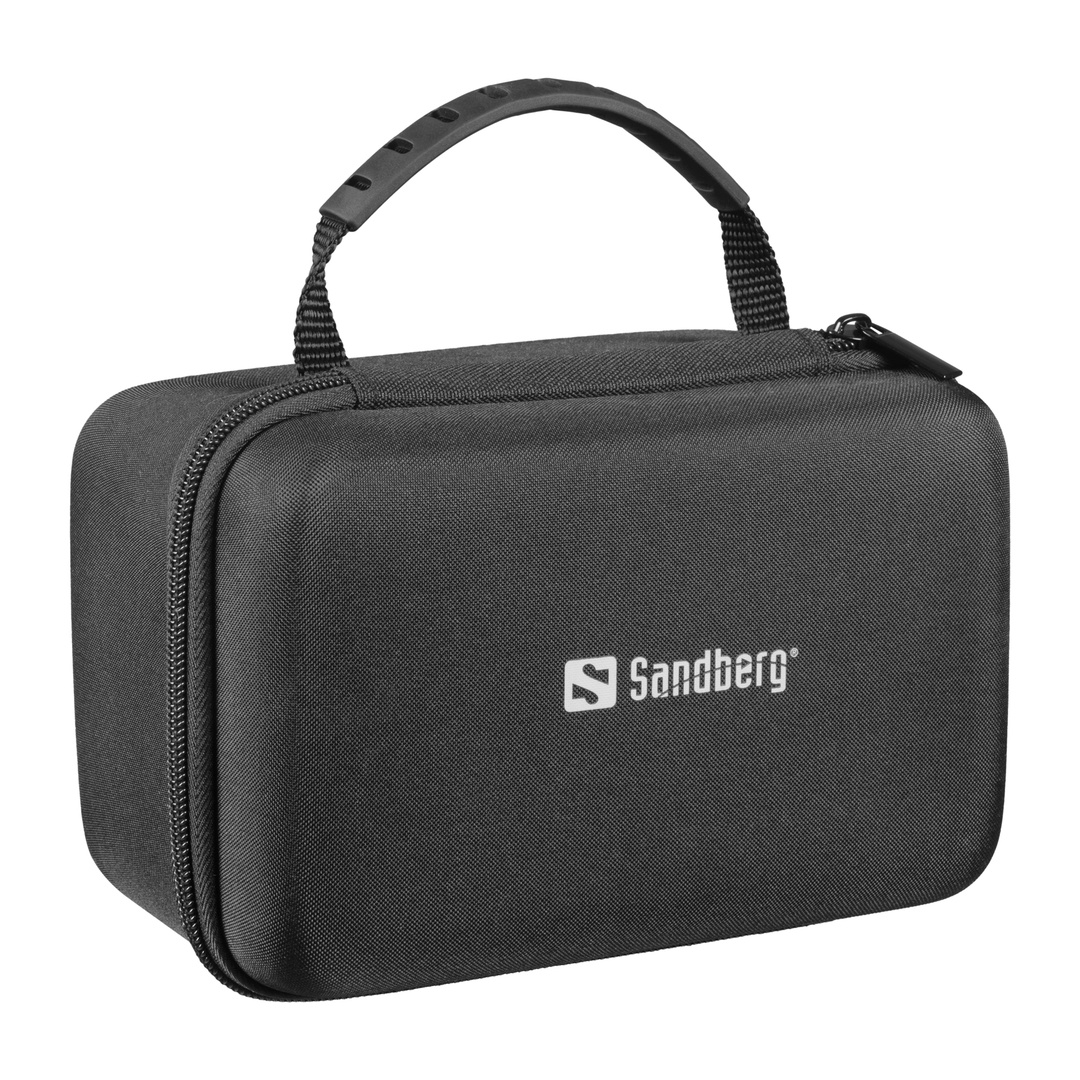 Sandberg Survivor DAB Radio All-in-1 20000 mAh, outdoorové rádio, BT reproduktor, powerbanka, čierna 