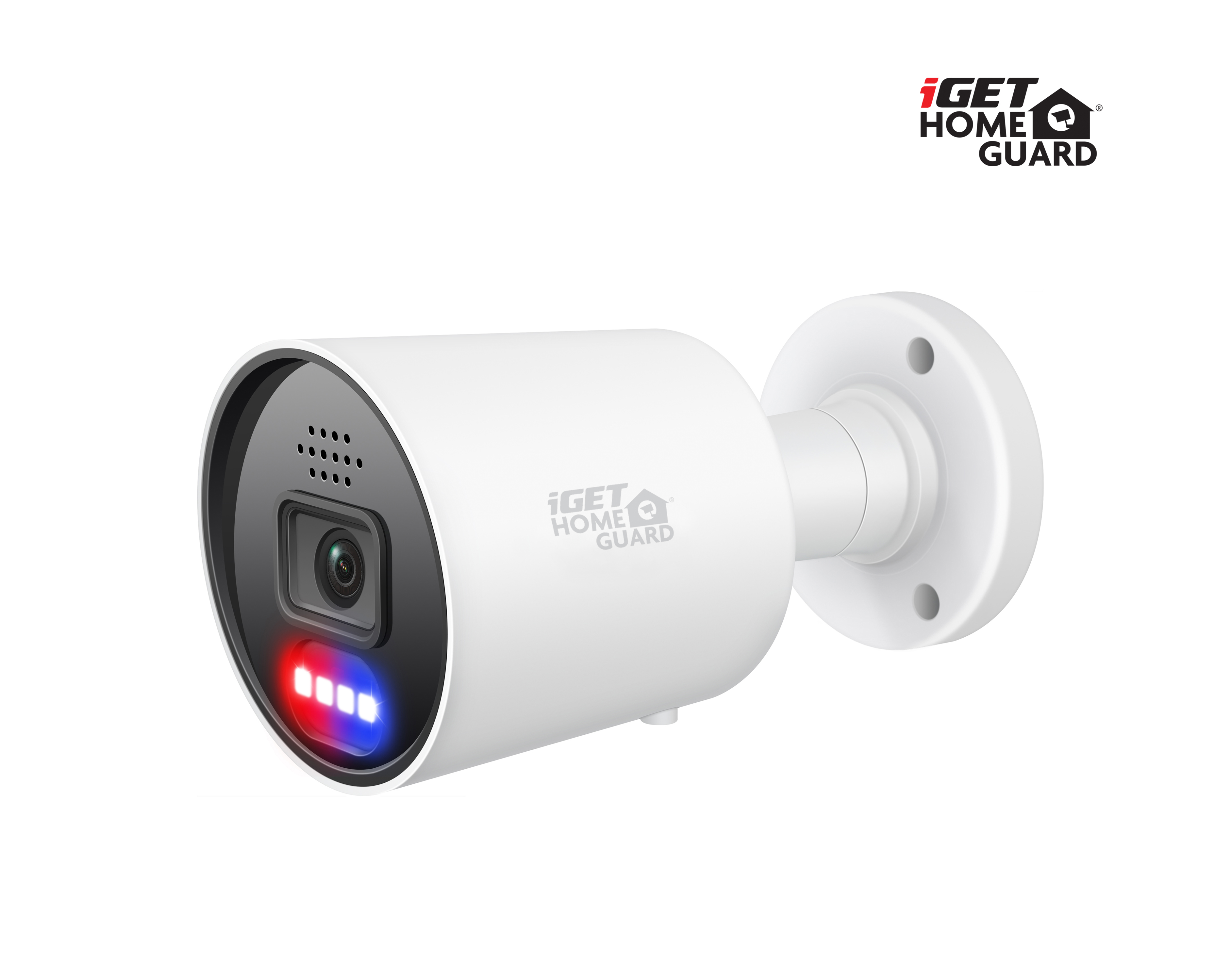 iGET HGNHK942CAM - MegaHD 6K PoE IP kamera, SMART AI detekcia, IP67, zvuk, nočný prísvit 40m, ONVIF 