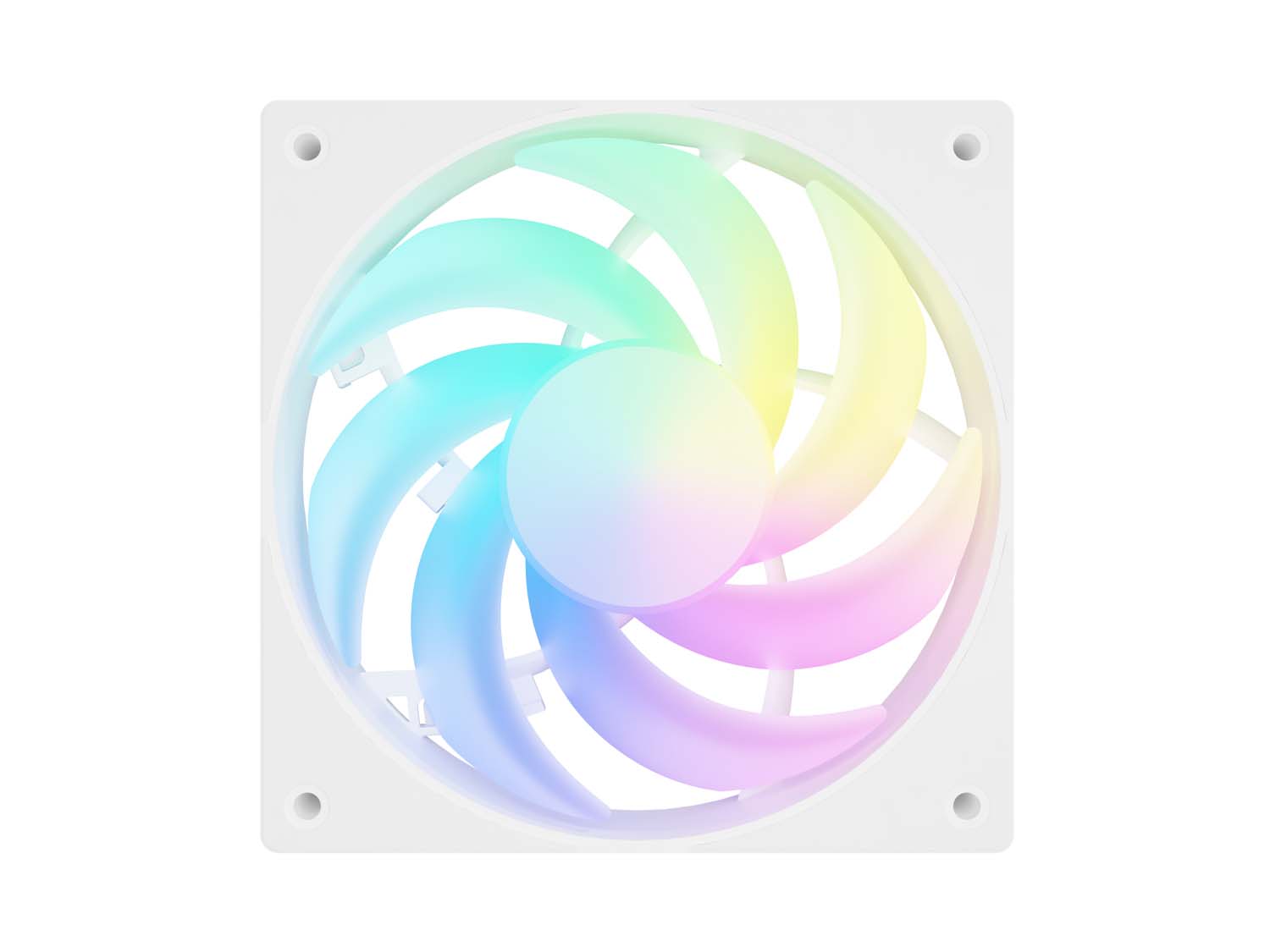 Ventilátor FURY SAI S12 ARGB PWM, 3-Pack, Biely 