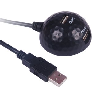 PremiumCord USB 2.0 stolný držiak USB, MF, 1, 8m