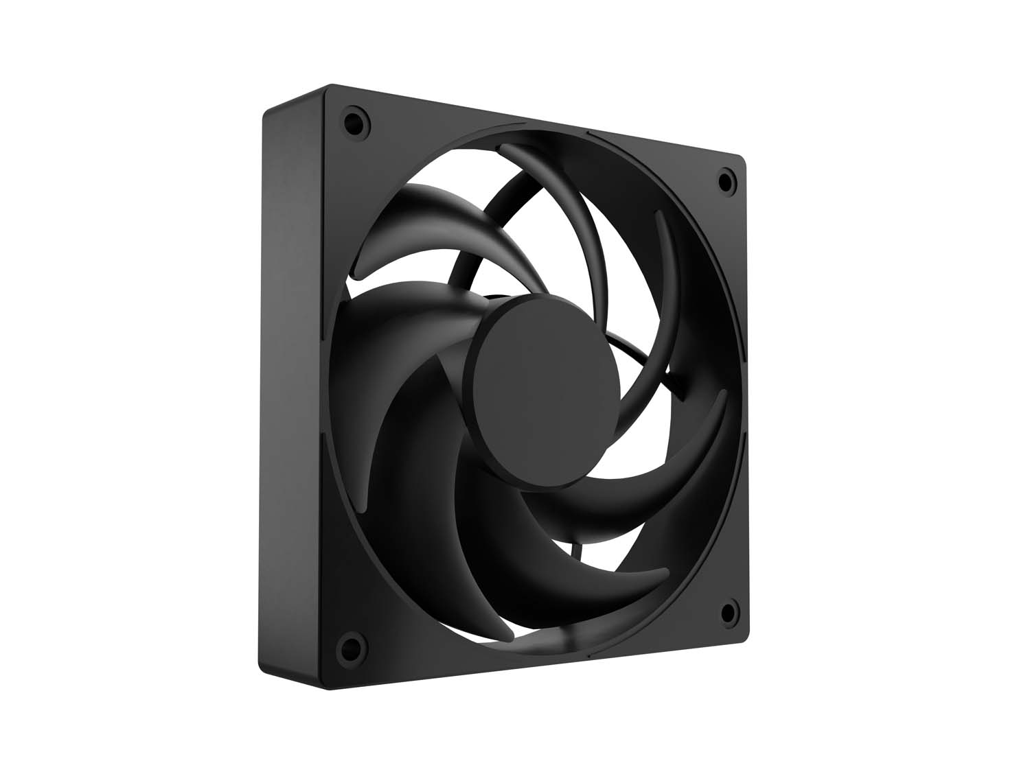 Ventilátor FURY SAI S12 PWM, 3-Pack, Čierny 