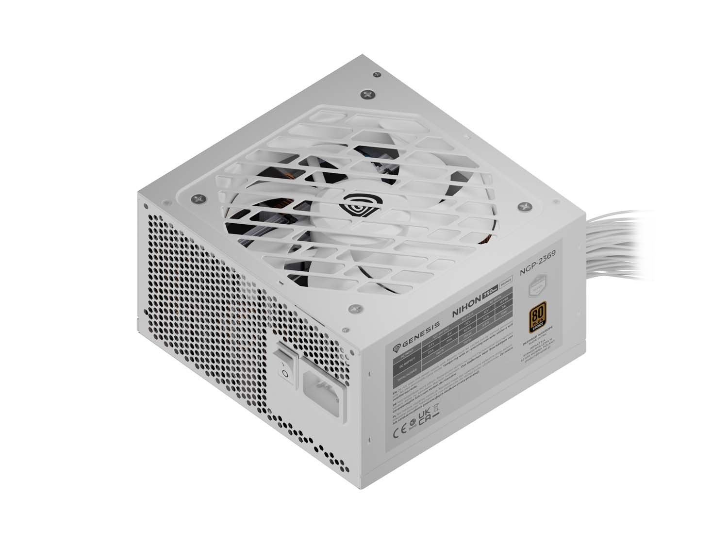 PSU Genesis NIHON 750NM/ 750W/ ATX 3.1/ 80PLUS Bronze/ Retail 