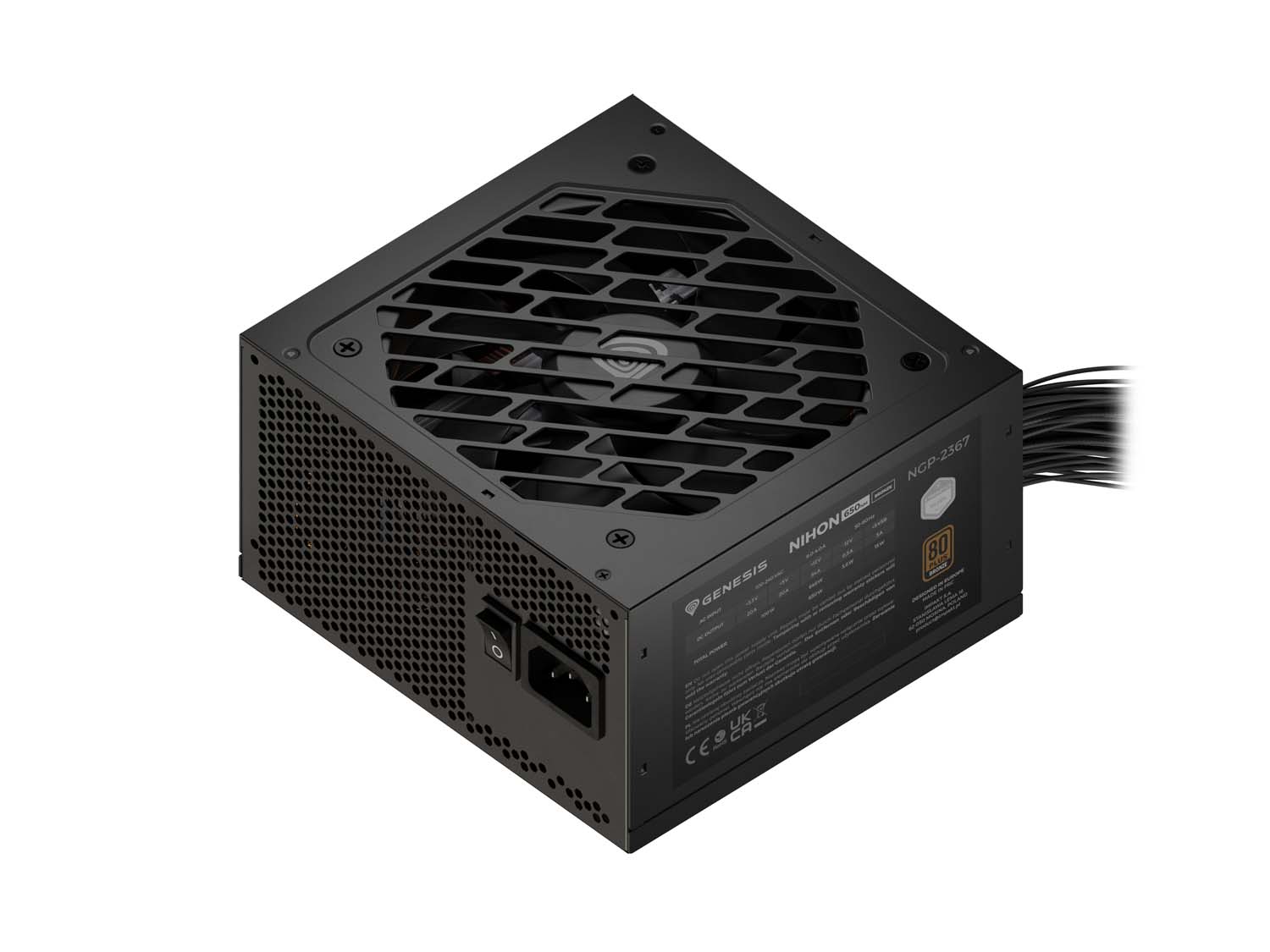 PSU Genesis NIHON 750NM/ 750W/ ATX 3.1/ 80PLUS Bronze/ Retail 