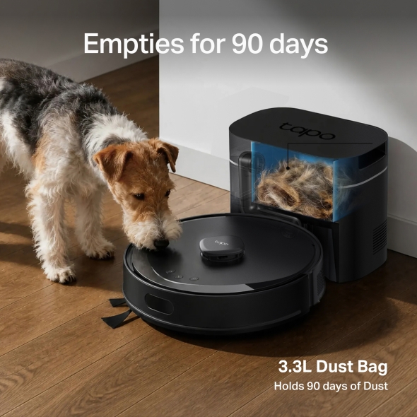 Tapo RV30 Max Plus Gen2 Robot Vacuum Cleaner 