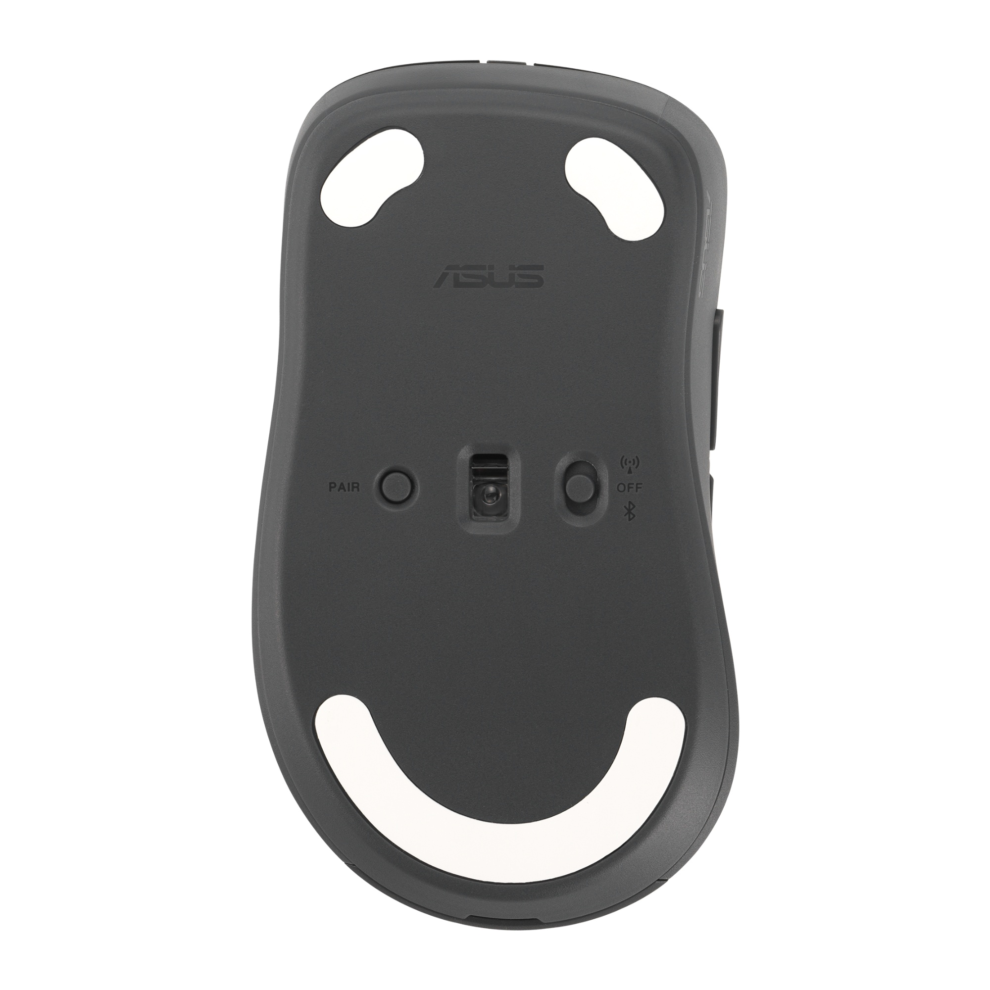 ASUS Wireless Mouse MD102/ Kancelárska/ Optická/ Pre pravákov/ 1 600 DPI/ USB+BT/ Šedá 