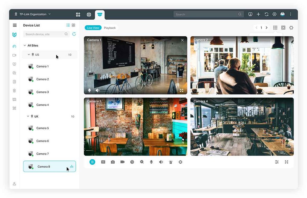 VIGI cloud VMS 3 basic license for a camera 