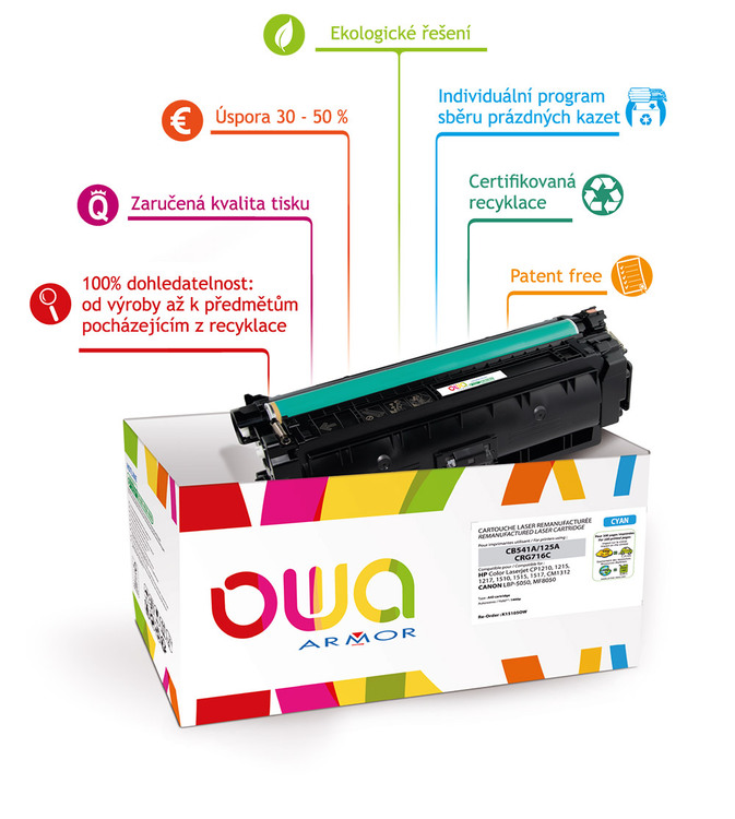 OWA Armor toner kompatibilný s HP LJ 101x, Q2612A, 2000st, čierna/ black 