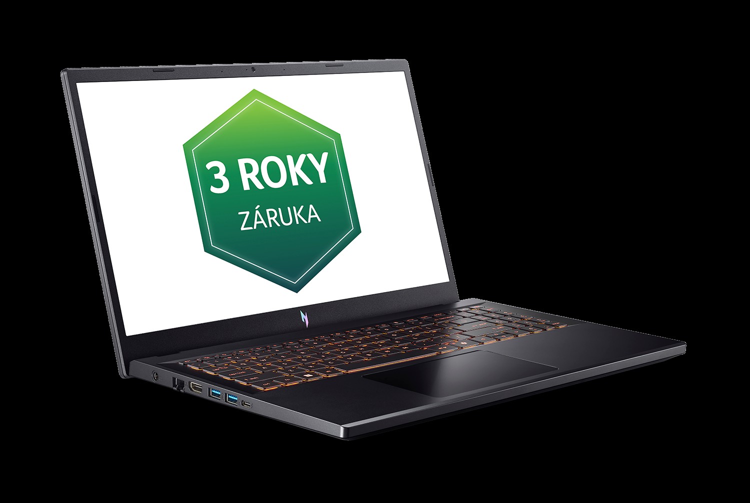 Acer Nitro V 15/ ANV15-52-59X4/ 5-210H/ 15, 6"/ FHD/ 16GB/ 512GB/ RTX 5060/ W11H/ Black/ 2R 