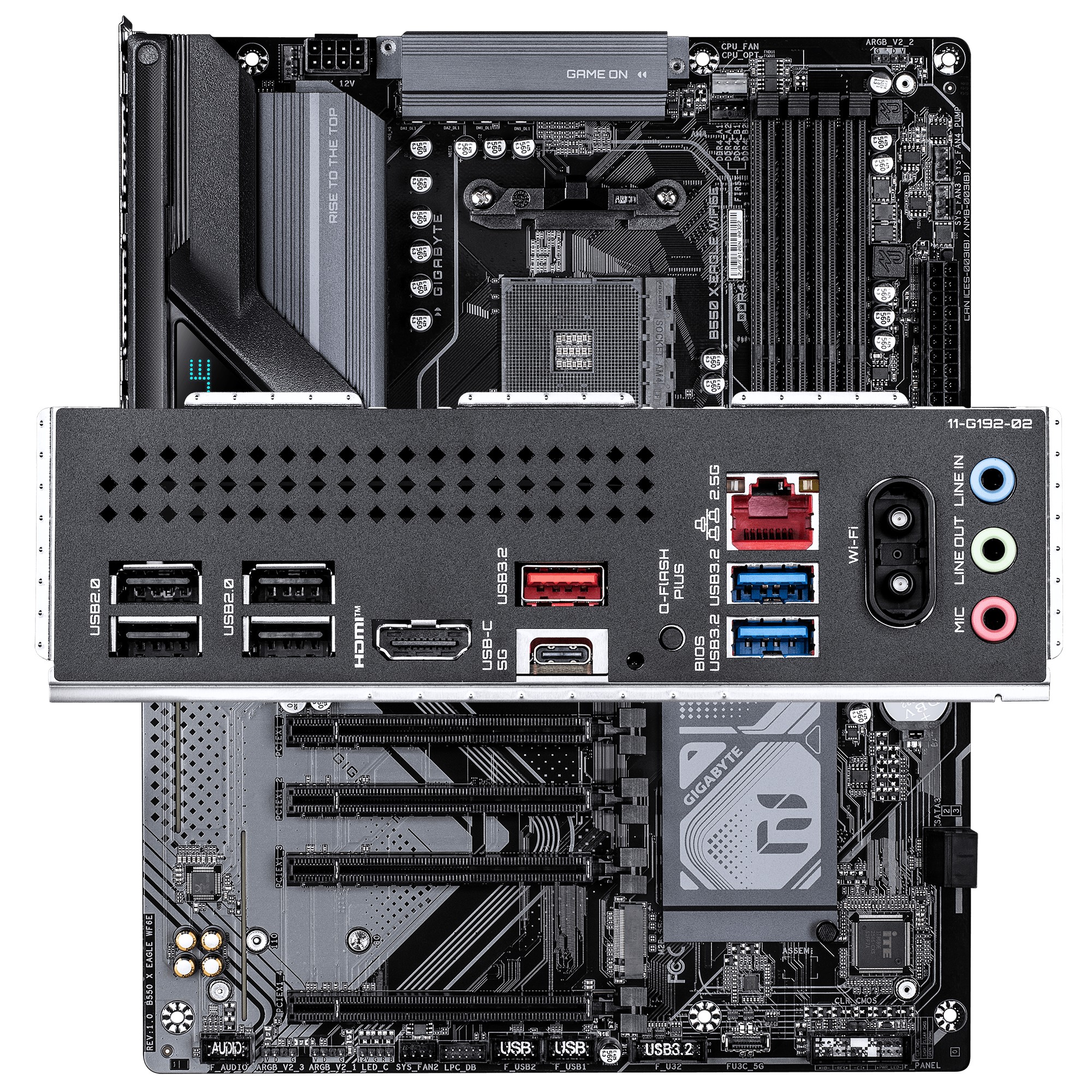 Gigabyte B550 X EAGLE WIFI6E/ AM4/ ATX 