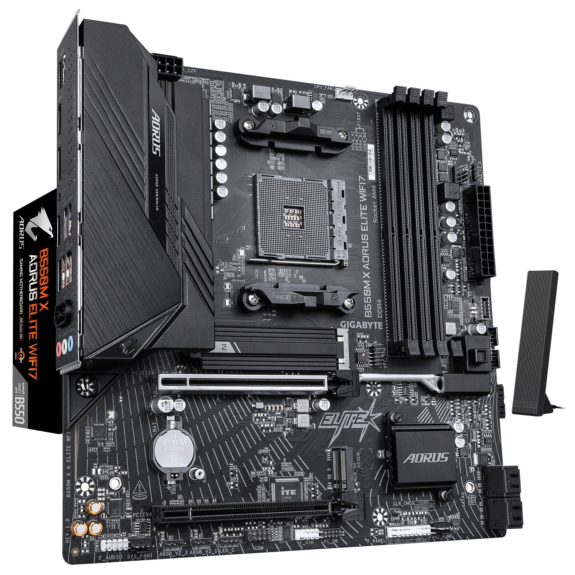 Gigabyte B550 X AORUS ELITE WIFI7/ AM4/ mATX 