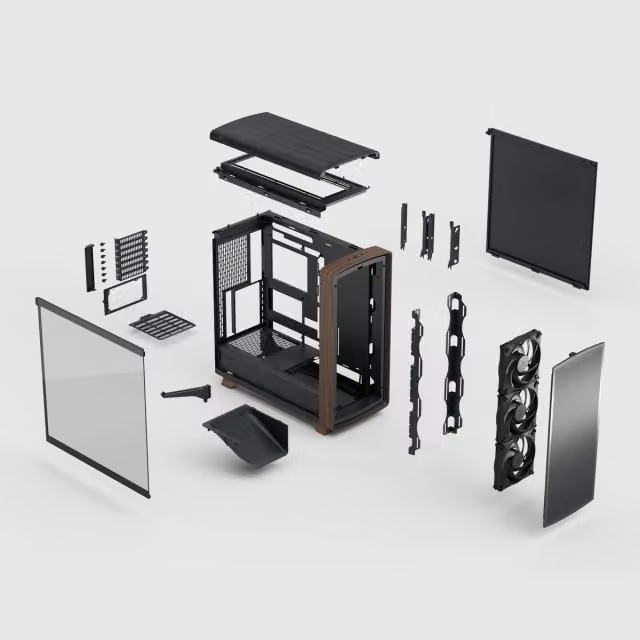 Fractal Design Summit Black TG Light Tint 