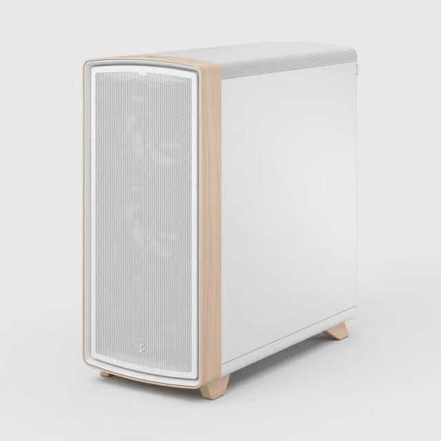 Fractal Design Summit Chalk White TG Clear Tint 