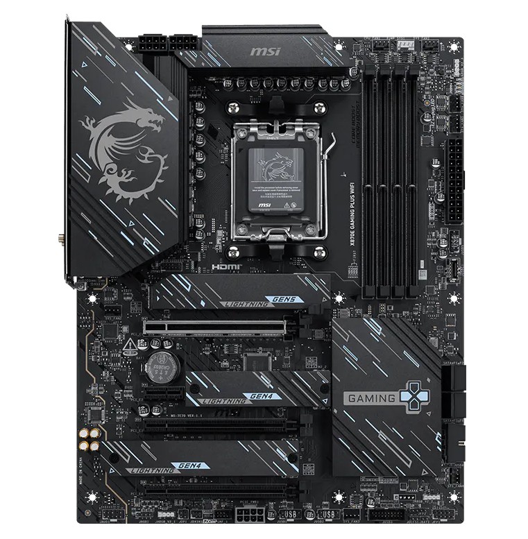 MSI X870E GAMING PLUS MAX WIFI/ AM5/ ATX 