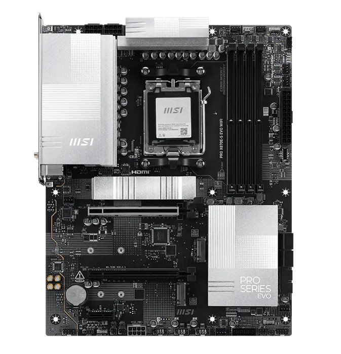 MSI PRO X870E-S EVO WIFI/ AM5/ ATX 