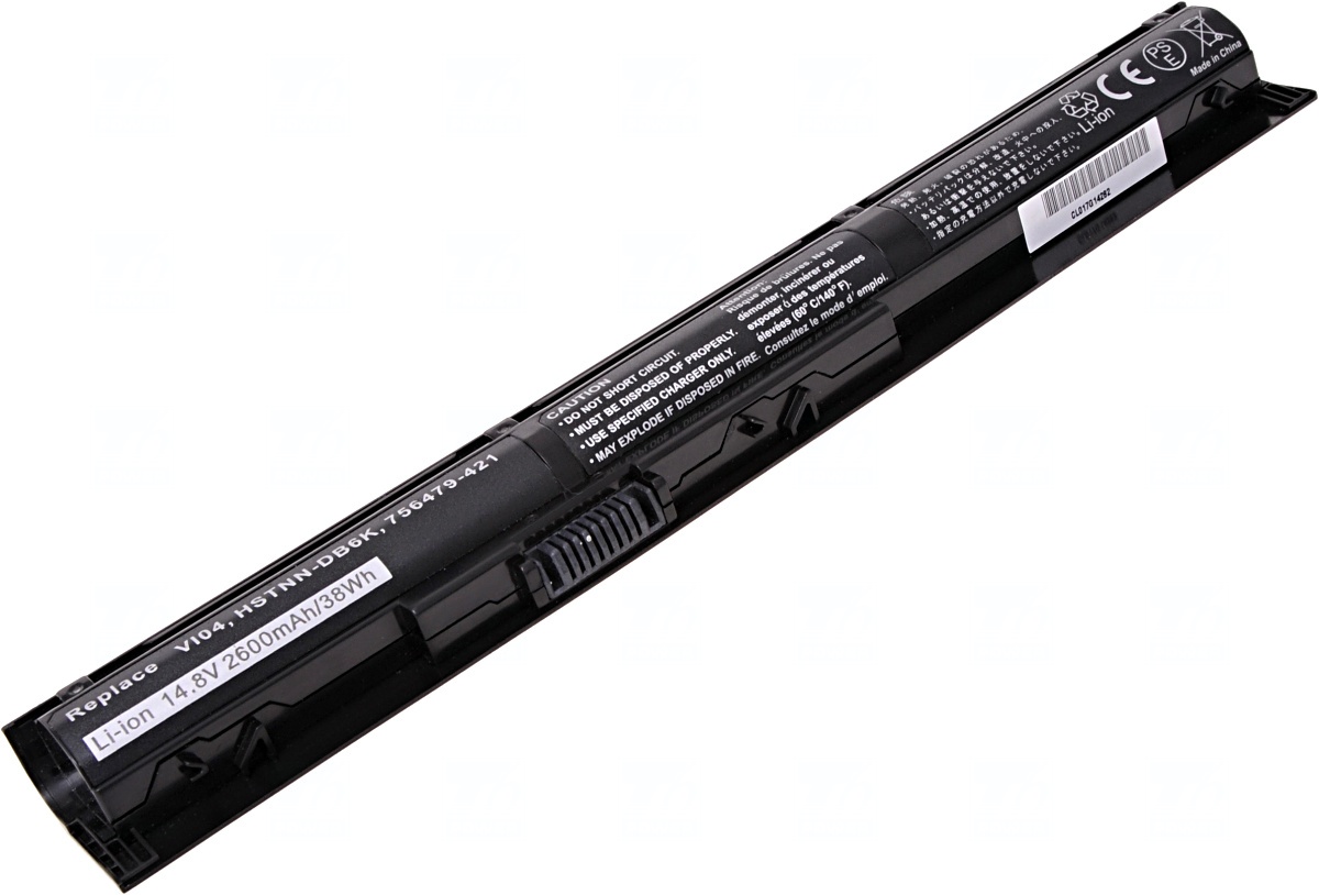 Batéria T6 Power pre HP ProBook 440 G2, 445 G2, 450 G2, 455 G2, 15-p000, 2600mAh, 38Wh, 4cell