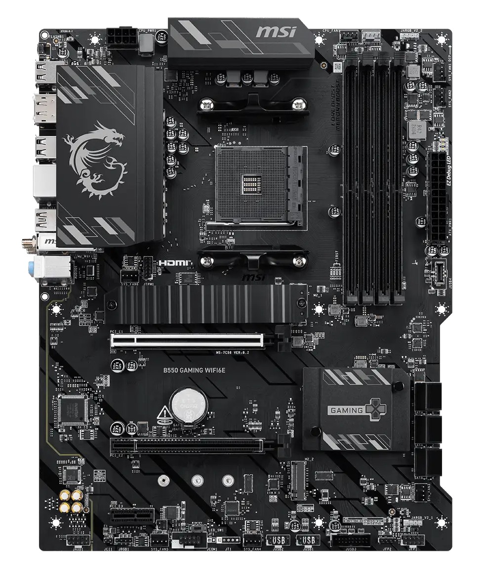 MSI B550 GAMING WIFI6E/ AM4/ ATX 