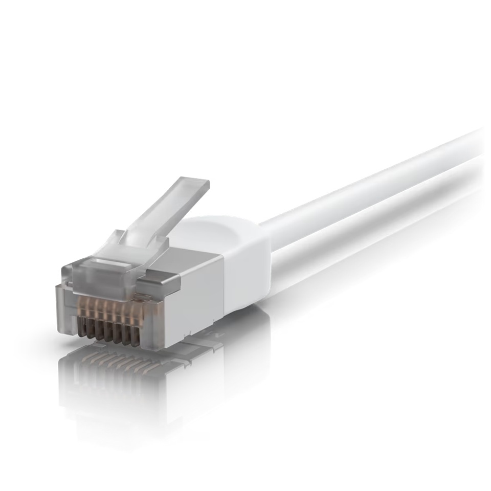 Ubiquiti UACC-Cable-Patch-Outdoor-C6A-1M-W, UniFi Premium Patch Cable Outdoor, 1m, biela 
