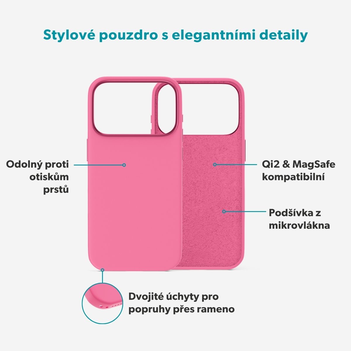 Epico Silicone Mag+ Case iPhone 17 Pro Max/ 18 Pro Max ružová 