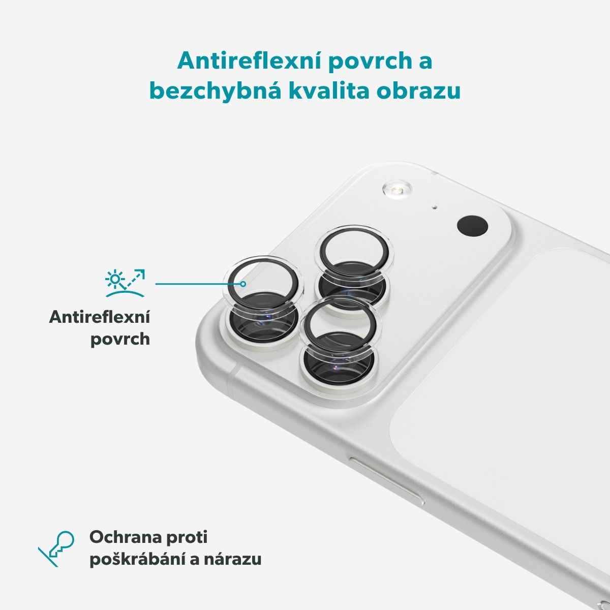 Epico Clear AntiReflective Lens Protector iPhone 18 Pro 
