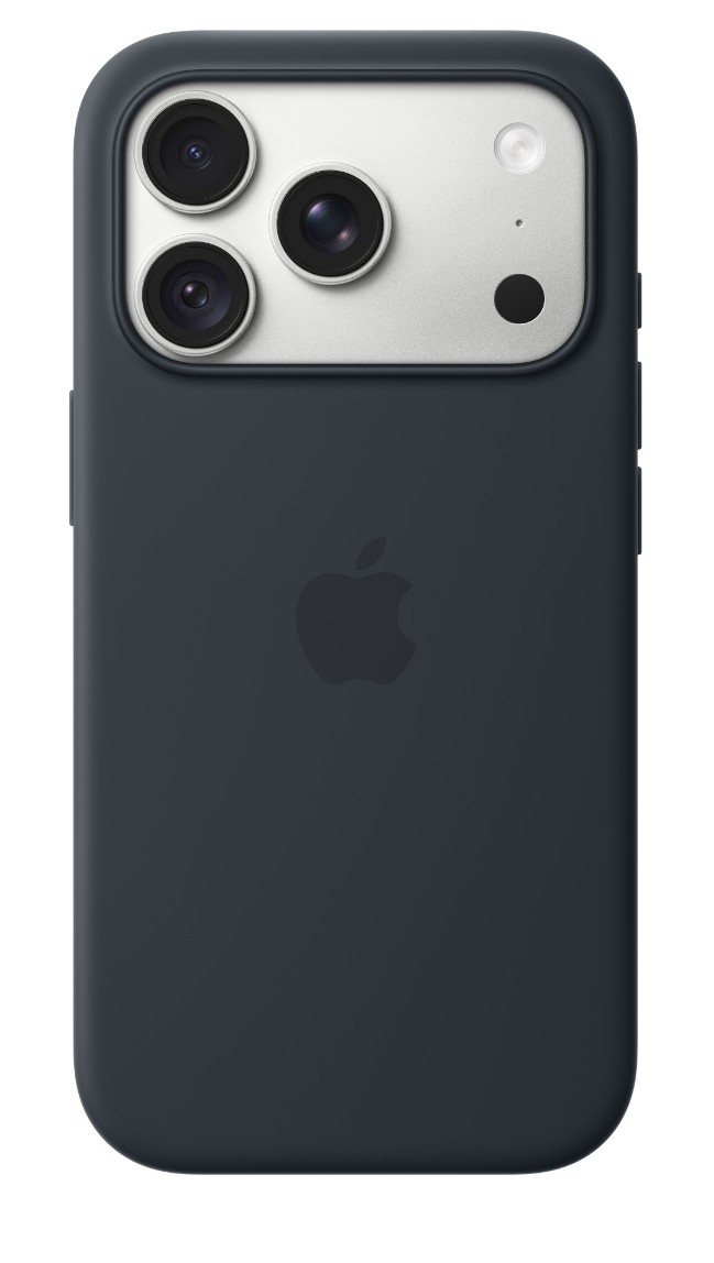 iPhone 18 Pre Silicone Case with MS - Navy Blue 