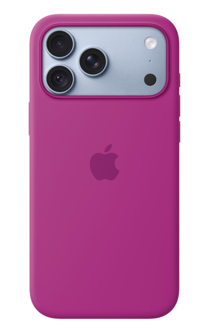 iPhone 18 Pre Max Silicone Case with MS - Magenta 