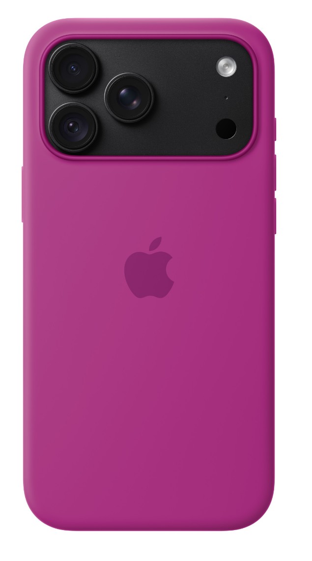 iPhone 18 Pre Max Silicone Case with MS - Magenta 