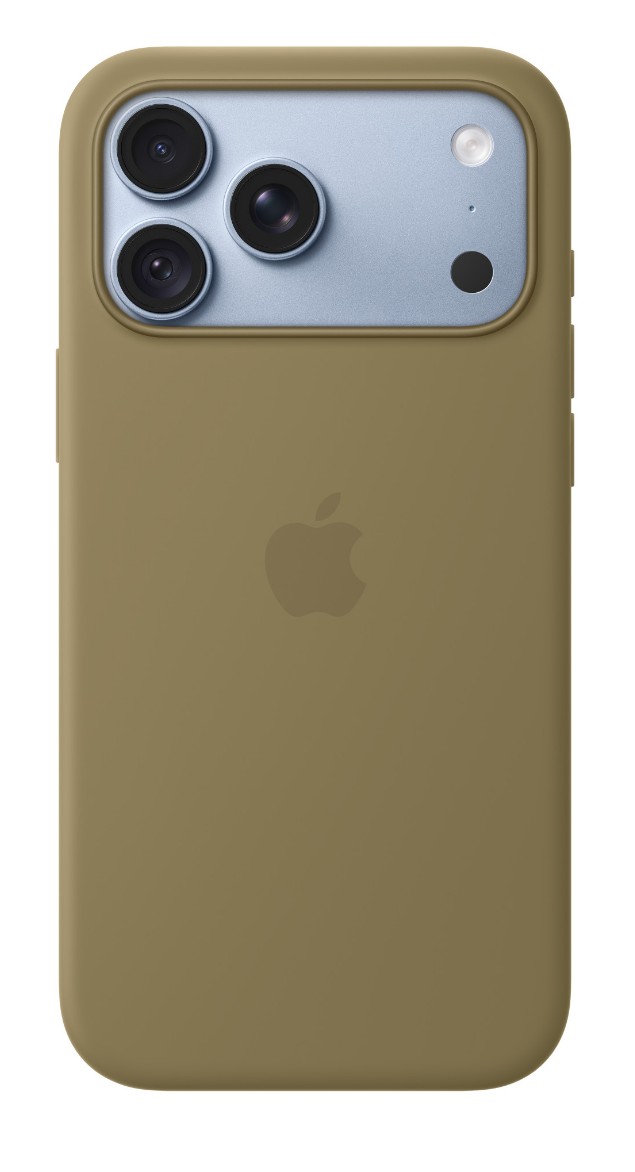 iPhone 18 Pre Max Silicone Case with MS - Olive 