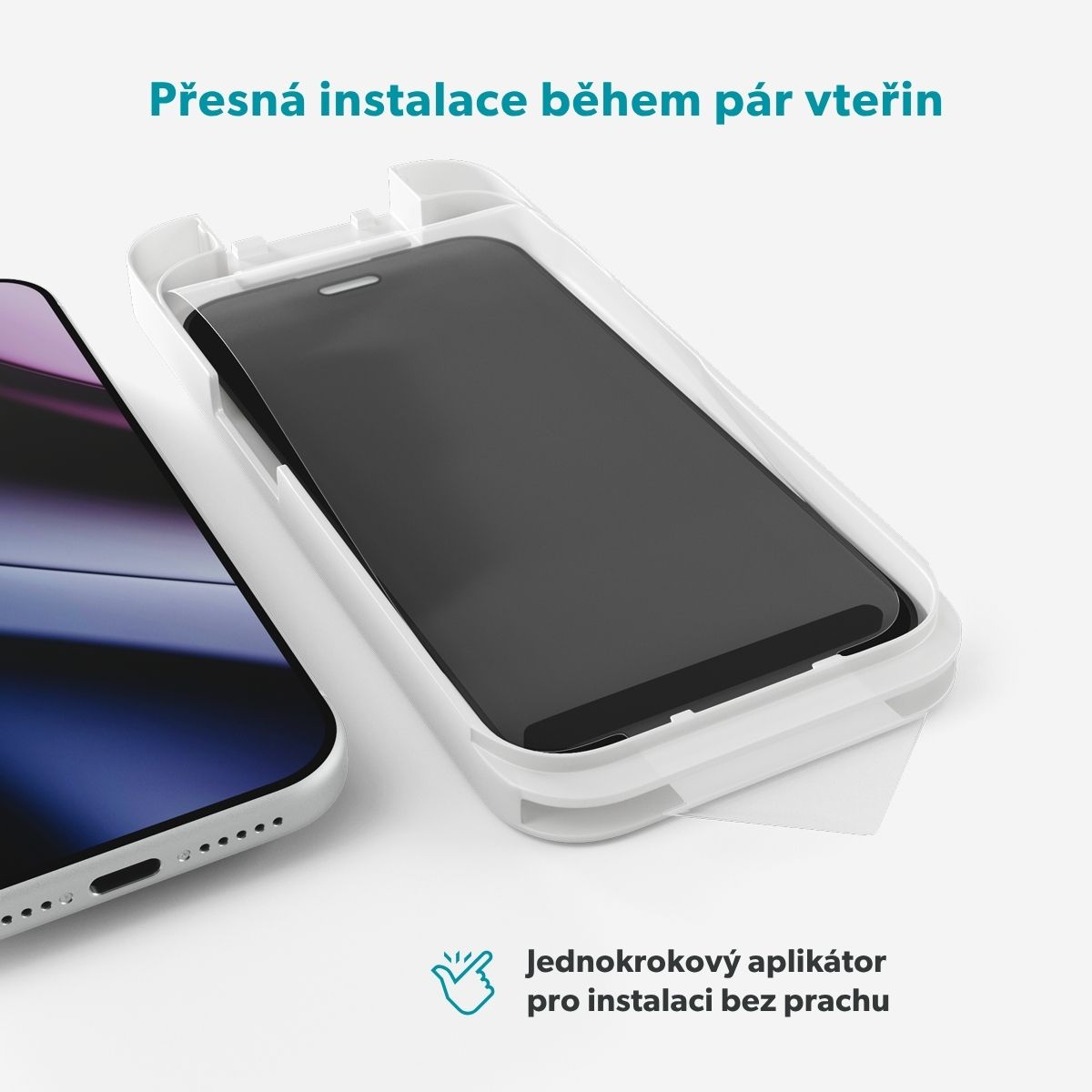 Epico Privacy AntiReflective Glass 3D iPhone 18 Pro 