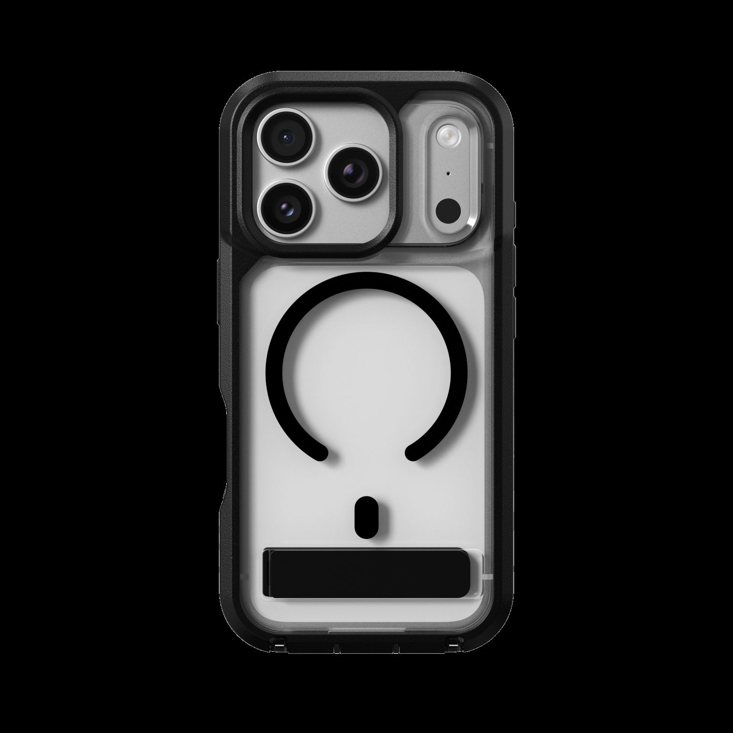 Case Rainier Snap Kickstand Apple iPhone 18 Pro / 17 Pro - Black 