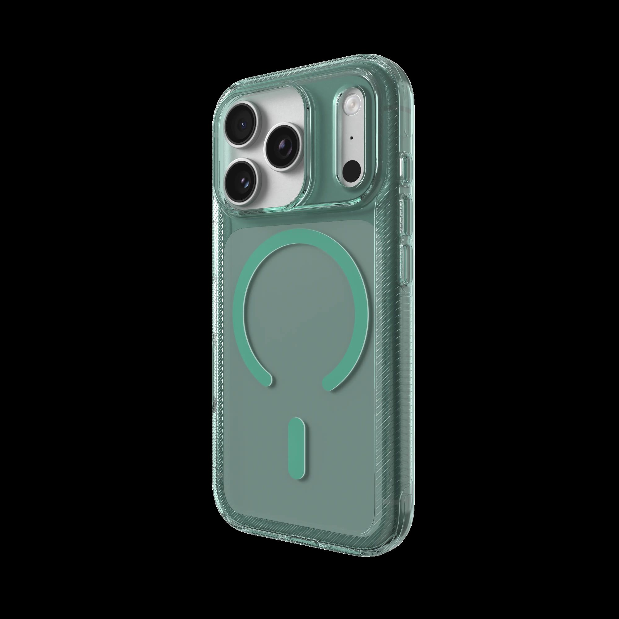 Case Luxe Snap pre Apple iPhone 18 Pro / 17 Pro - Jelly Mint (Tinted) 