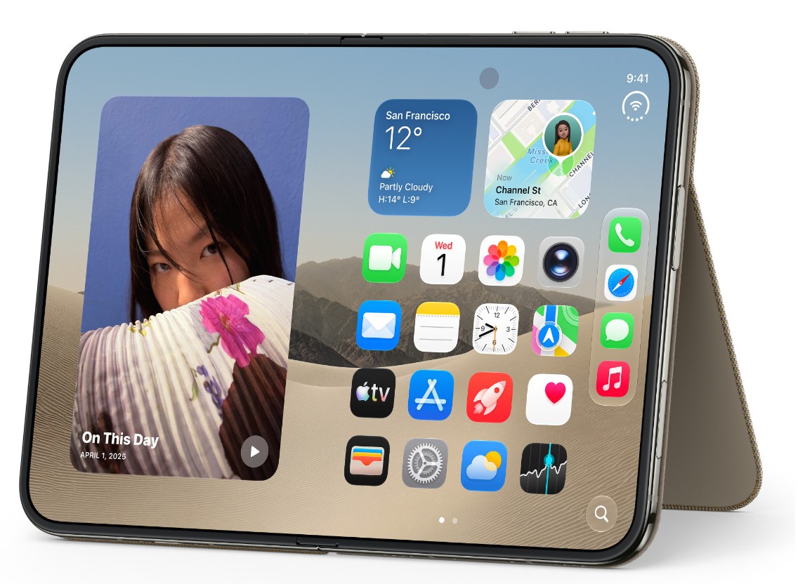iPhone Duo Folio with Kickstand - Taupe 
