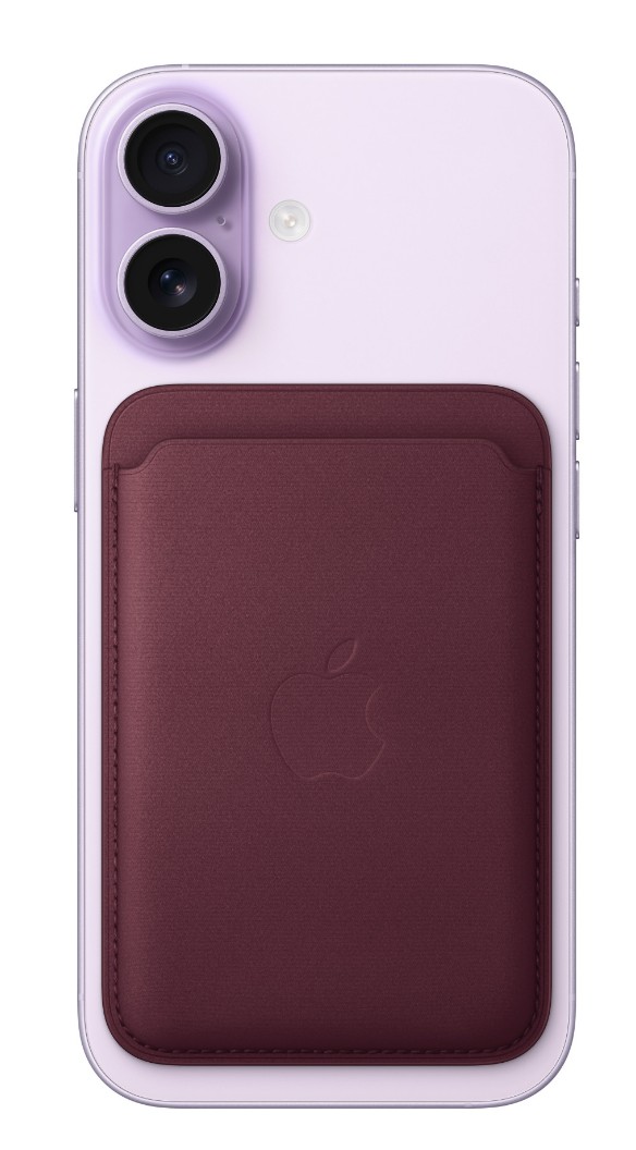 iPhone FineWoven Wallet with MS - Burgundy 
