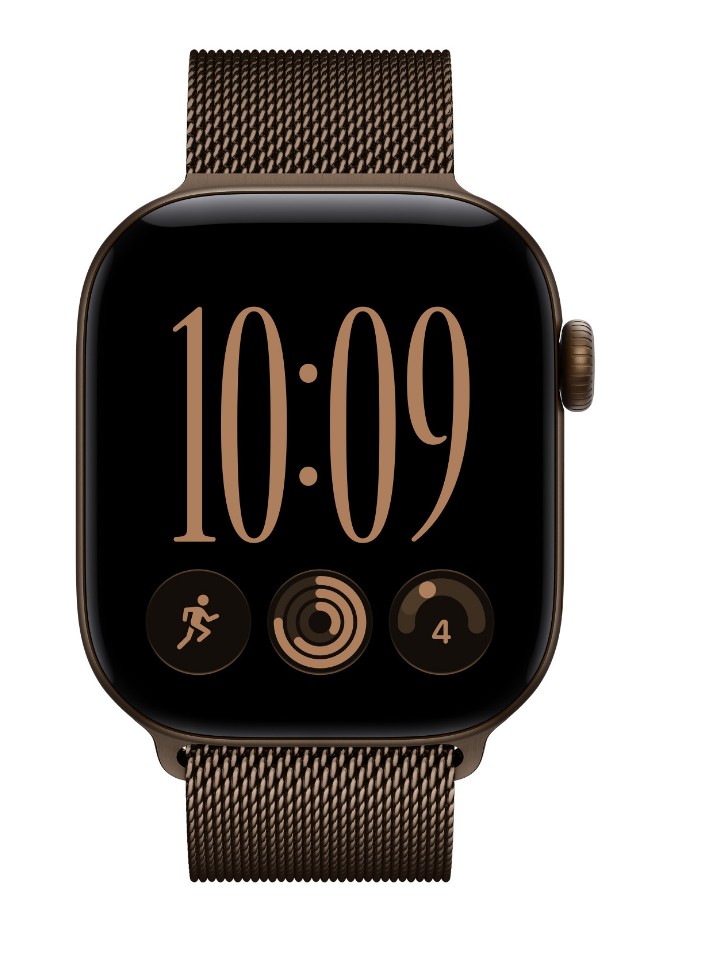Watch Acc/ 40/ Dark Bronze Milanese Loop 