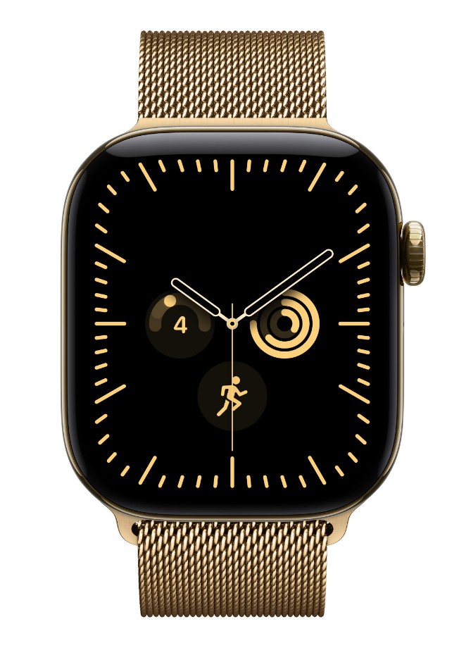 Watch Acc/ 40/ Radiant Gold Milanese Loop 