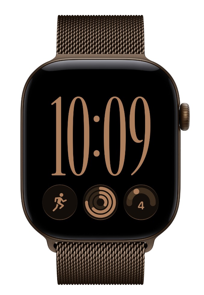 Watch Acc/ 46/ Dark Bronze Milanese Loop - M/ L 