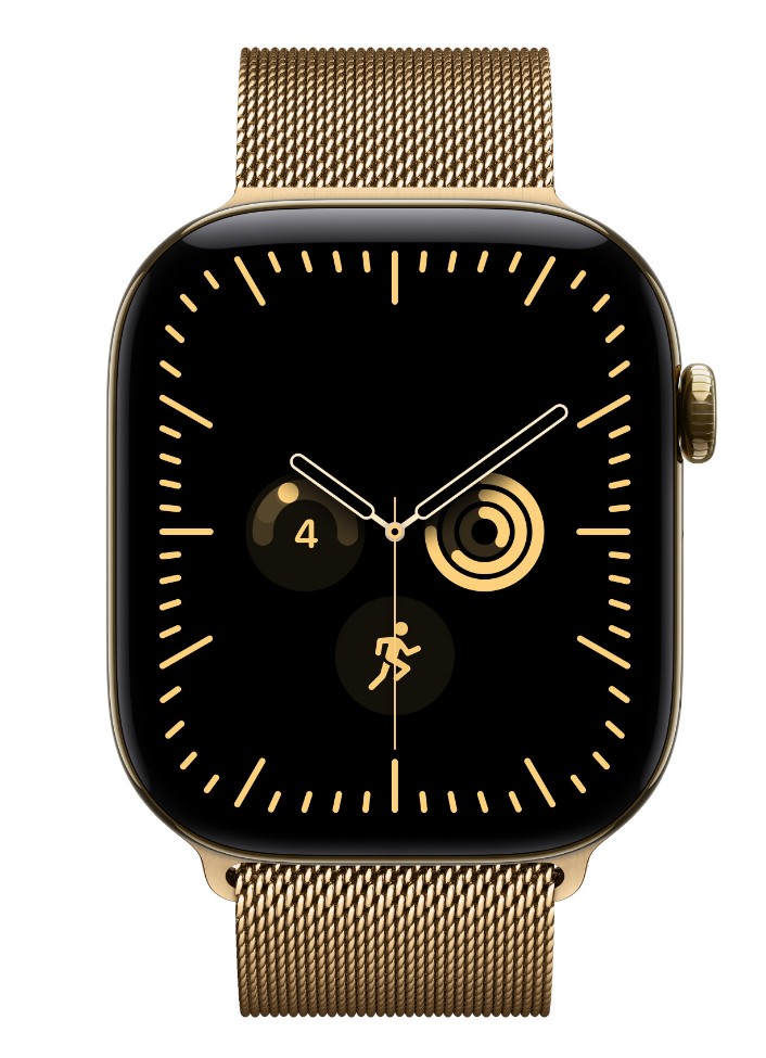 Watch Acc/ 46/ Radiant Gold Milanese Loop - M/ L 