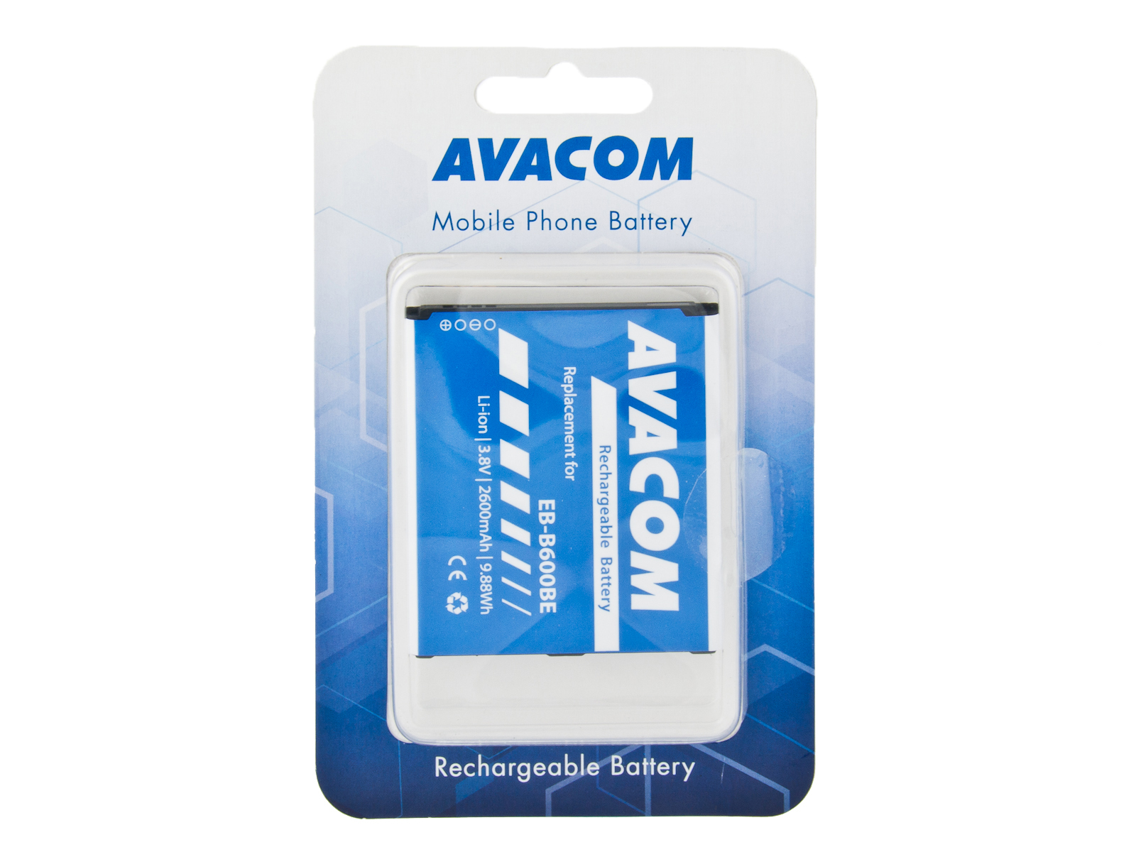 Batéria AVACOM GSSA-i9500-2600A do mobilu Samsung Galaxy S4 Li-Ion 3, 8 V 2600mAh 