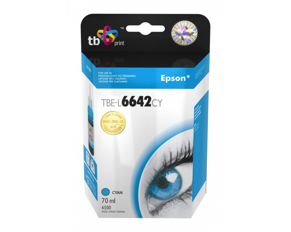 Ink. kazeta TB kompatibilná s Epson T6642 Cyan