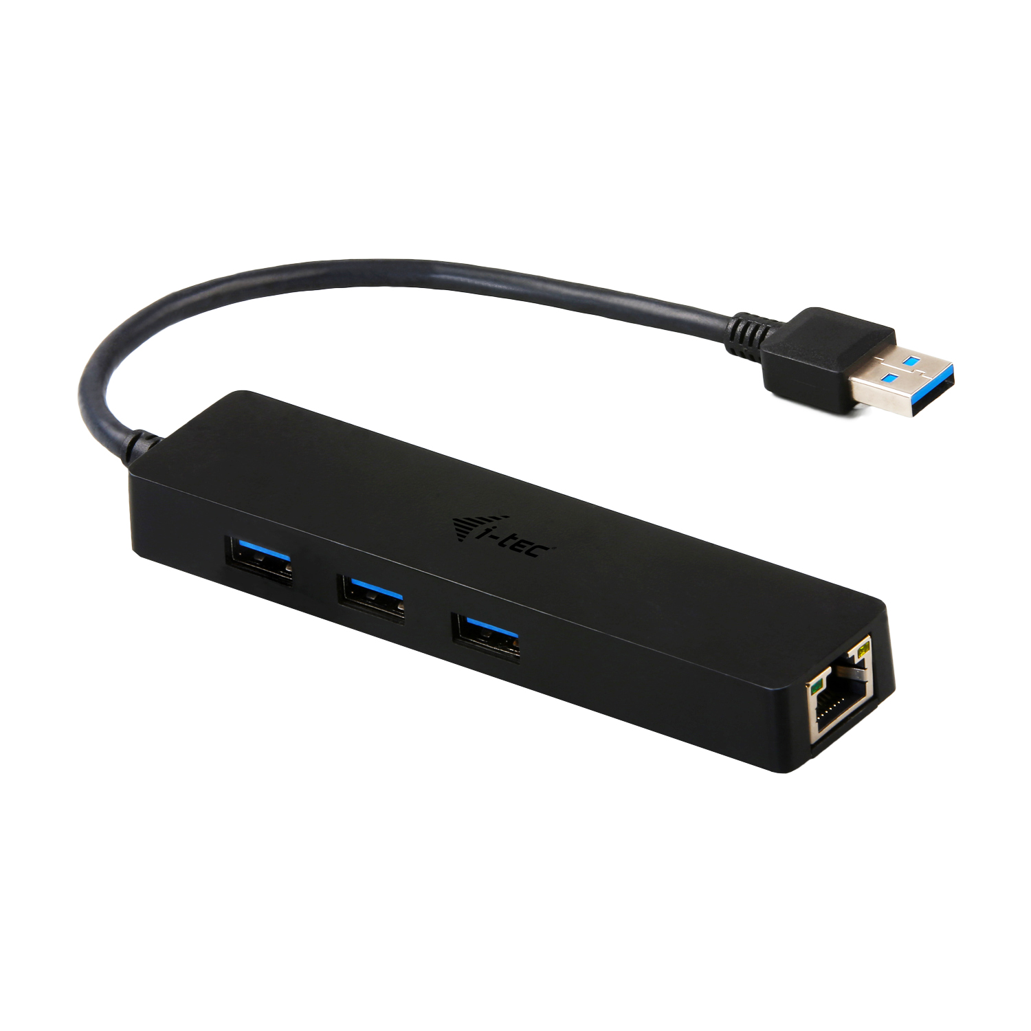 i-tec USB 3.0 SLIM HUB 3 Port With Gigabit LAN 