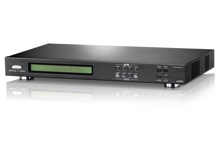 ATEN 4x4 port HDMI matrix prepínač, scaler, do 15m
