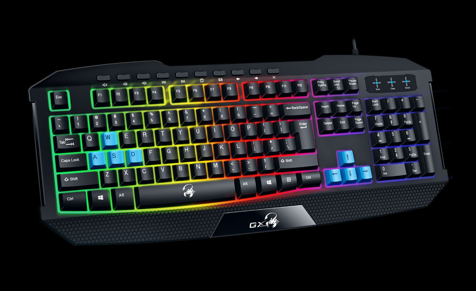 GENIUS K215/ Drôtová USB/ CZ- SK layout/ Čierna